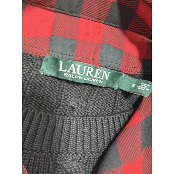 Lauren Ralph Lauren Women's Shirt Sweater Small BLACK - Picture 6 of 7